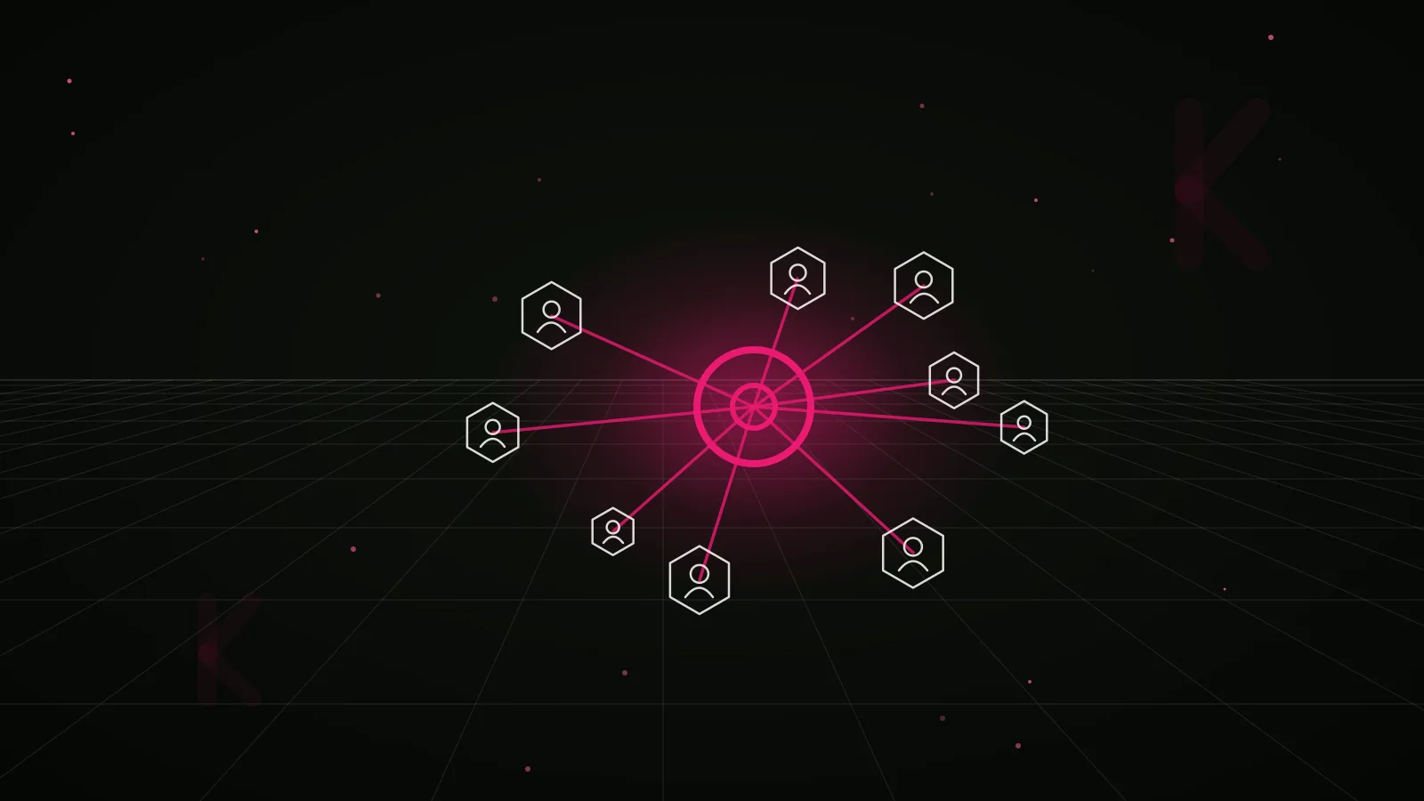 perp dex marketing agency — network reach illustration