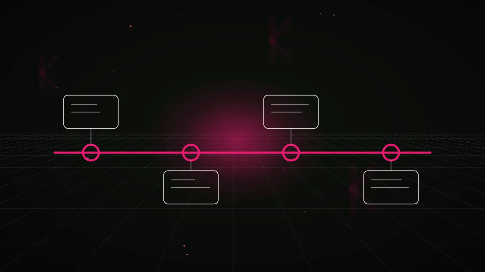 crypto youtube influencer marketing agency: process timeline illustration