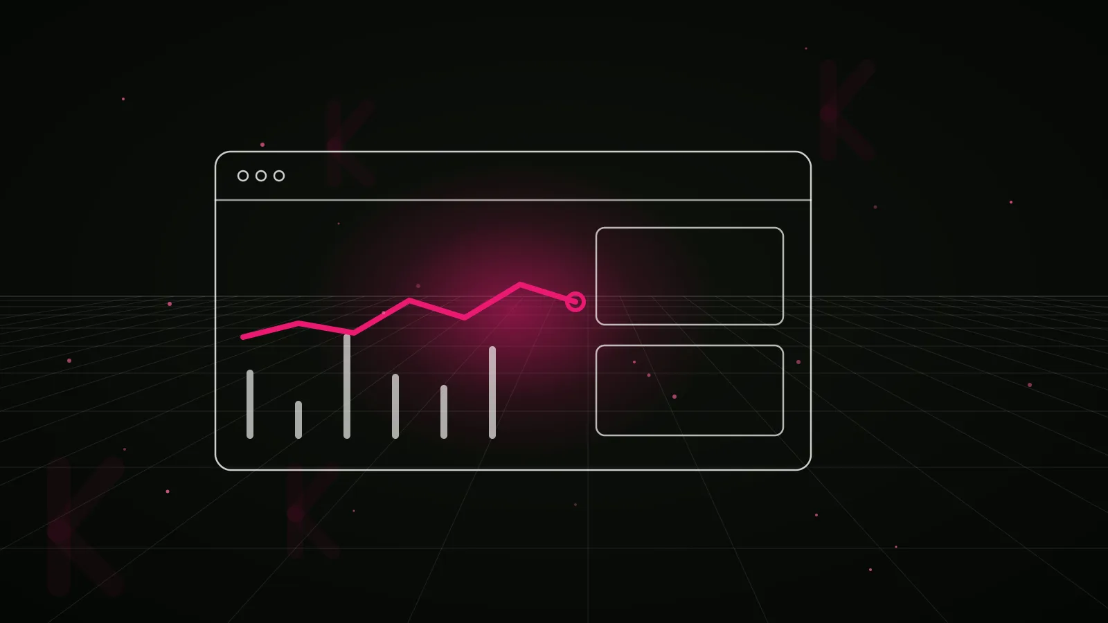dao marketing agency: results dashboard illustration
