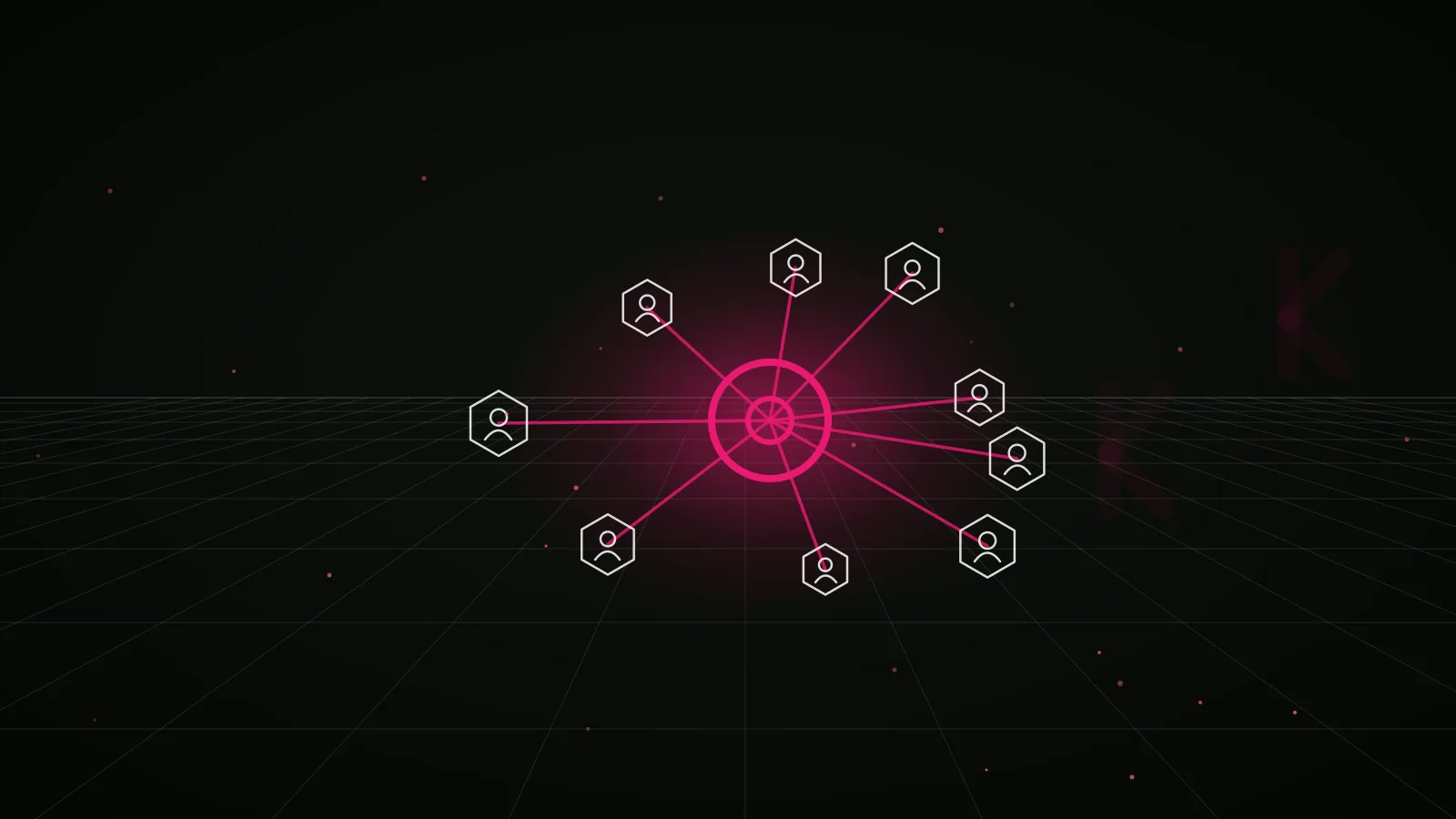 crypto launchpad marketing agency: network reach illustration