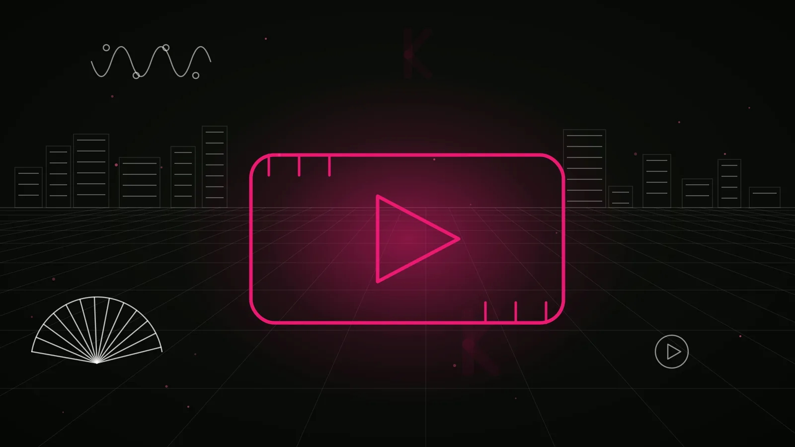 crypto youtube influencer marketing agency: LuvKaizen branded hero illustration