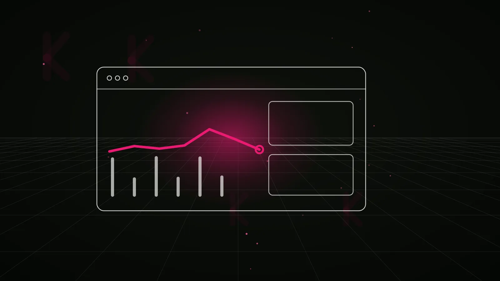 nft influencer marketing agency: results dashboard illustration
