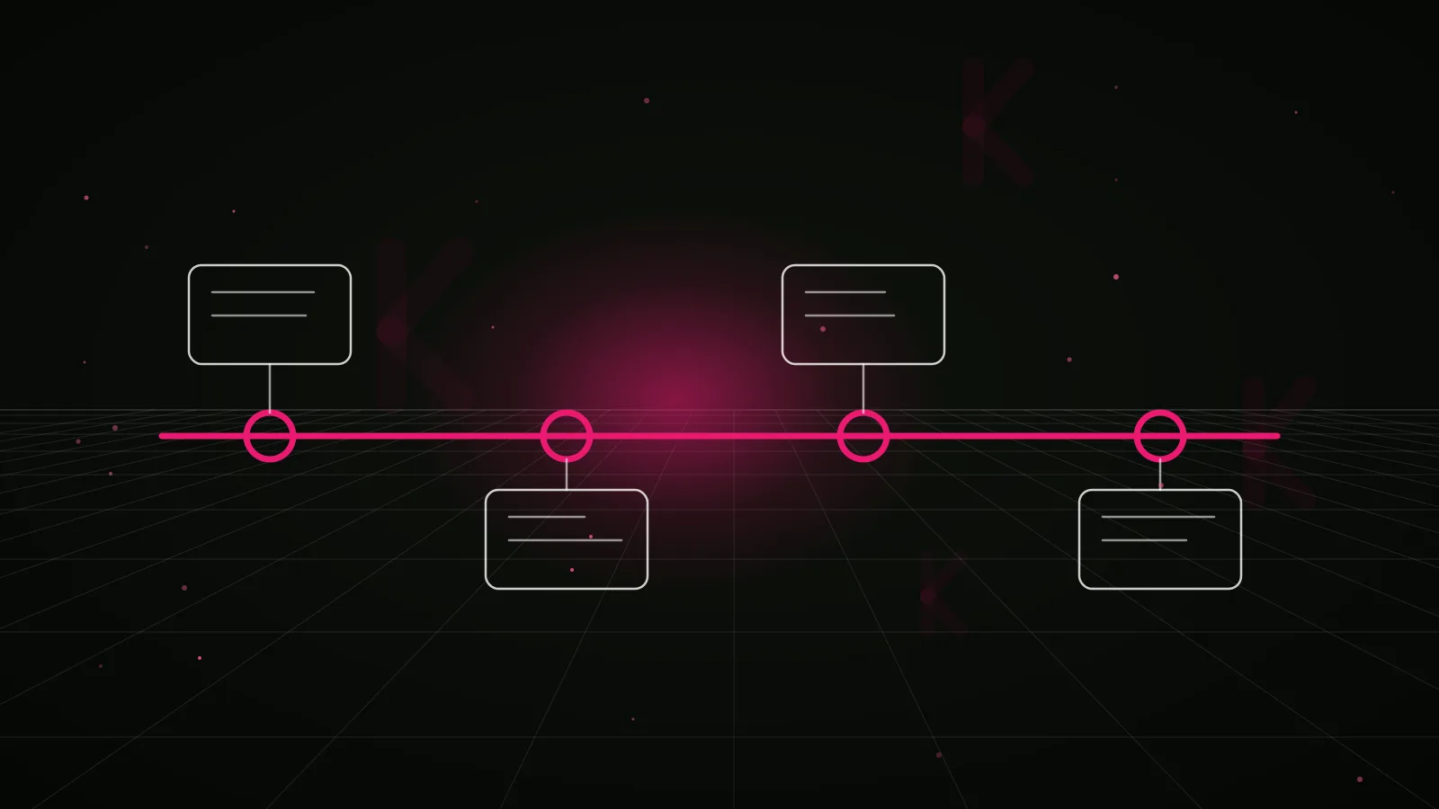 arbitrum marketing agency: process timeline illustration