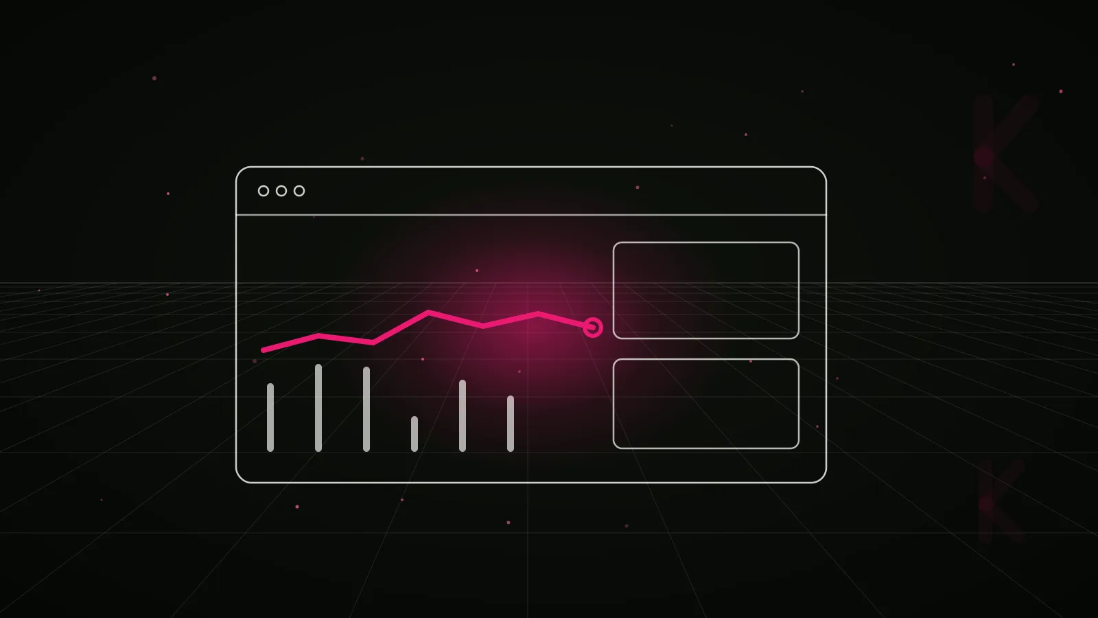 avalanche marketing agency: results dashboard illustration
