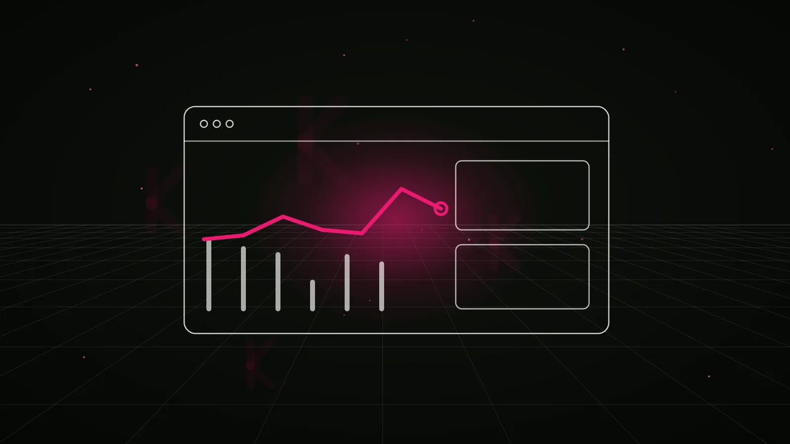 base chain marketing agency: results dashboard illustration