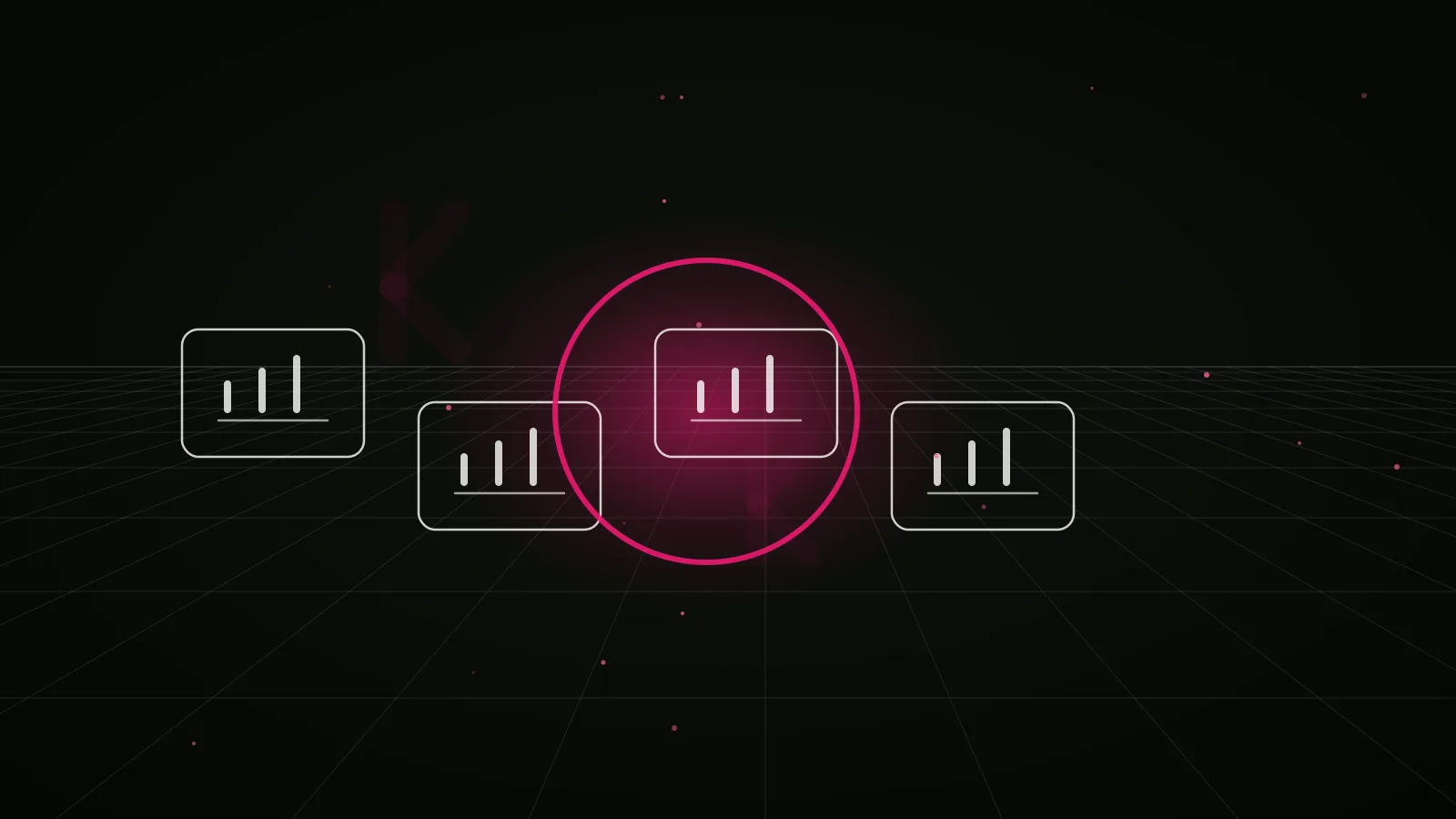 crypto ugc videos — why-us stat panel illustration