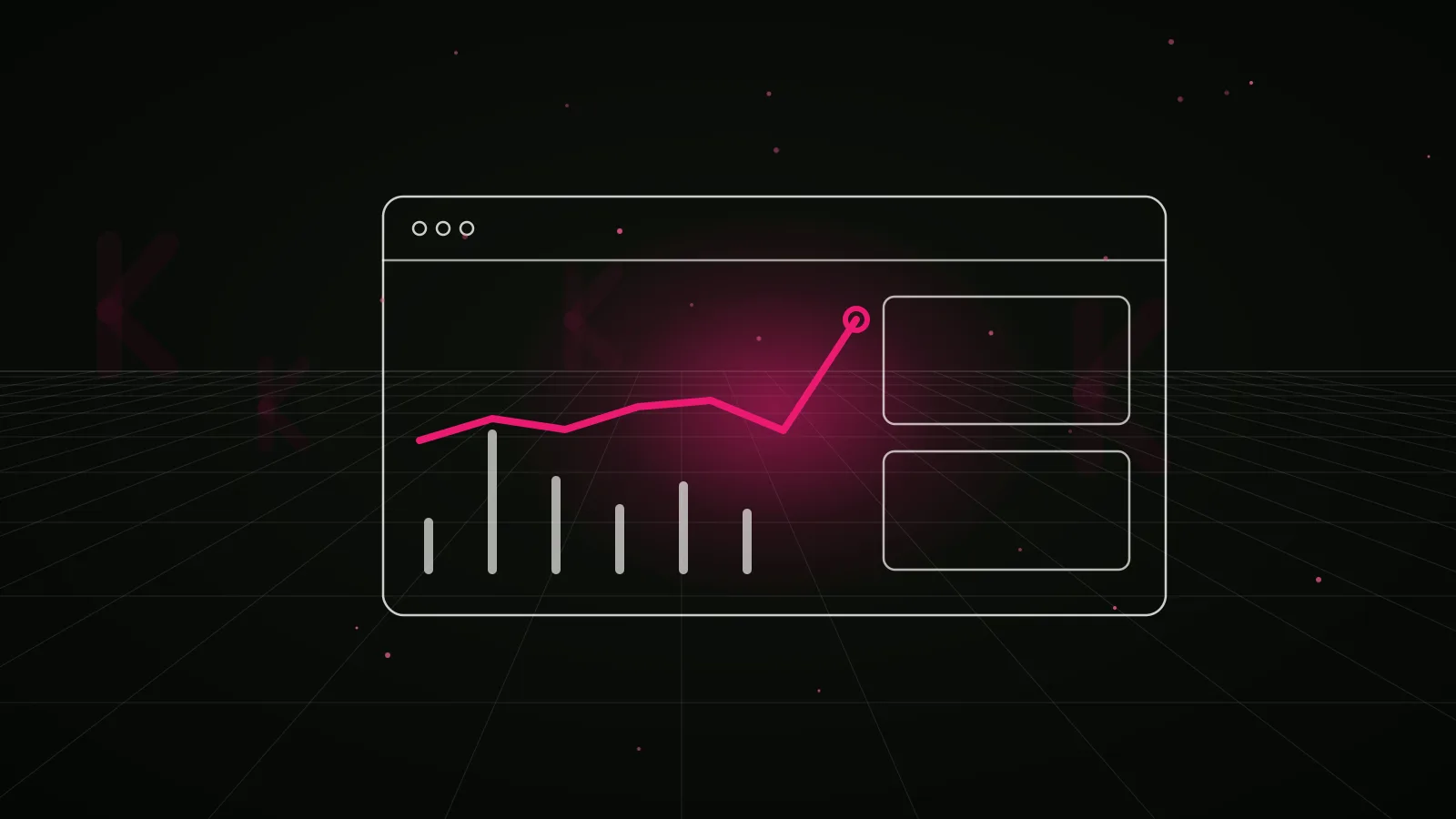 crypto ugc videos — results dashboard illustration