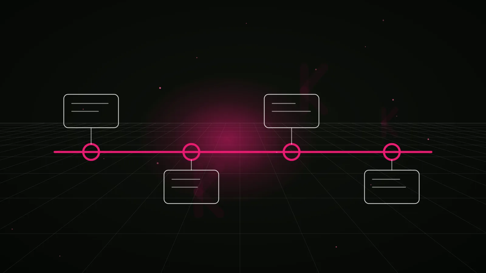 tge marketing agency: process timeline illustration