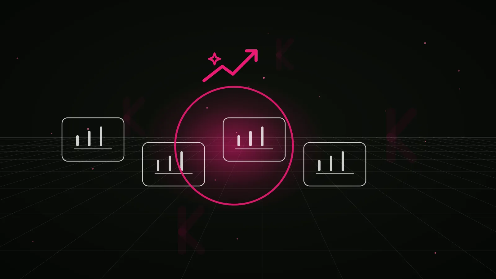 memecoin kol marketing agency: why-us stat panel illustration