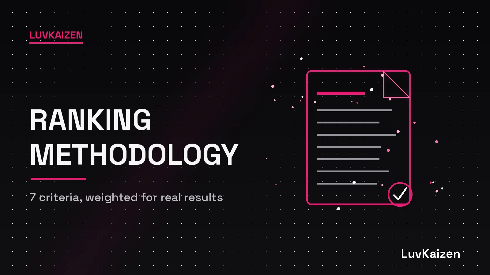How we ranked these web3 agencies