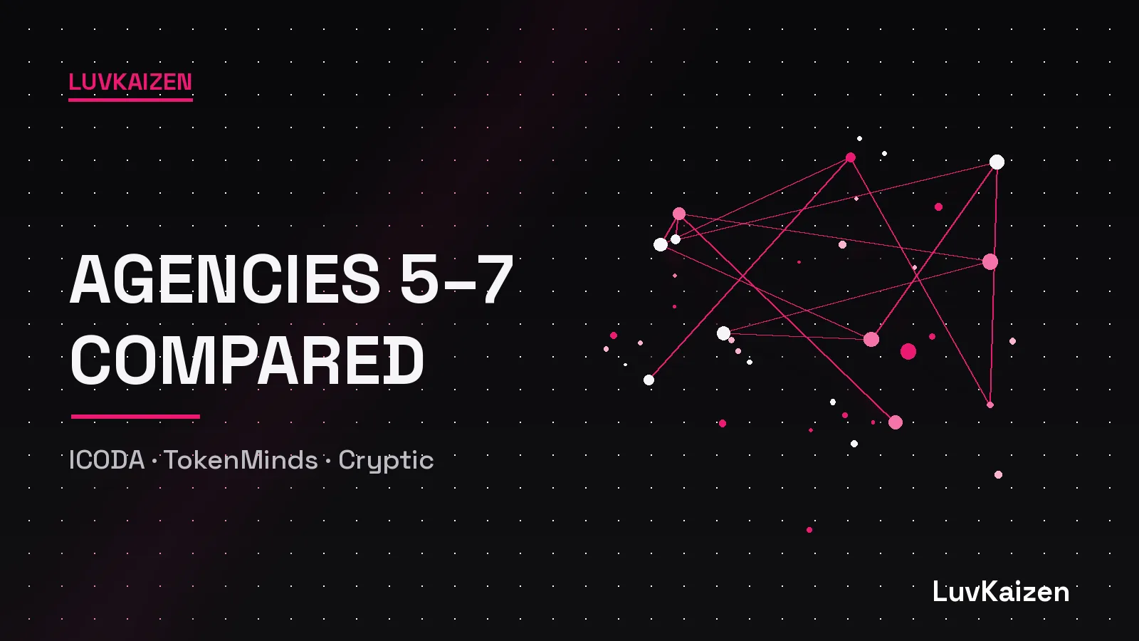 5-7: ICODA, TokenMinds, Cryptic