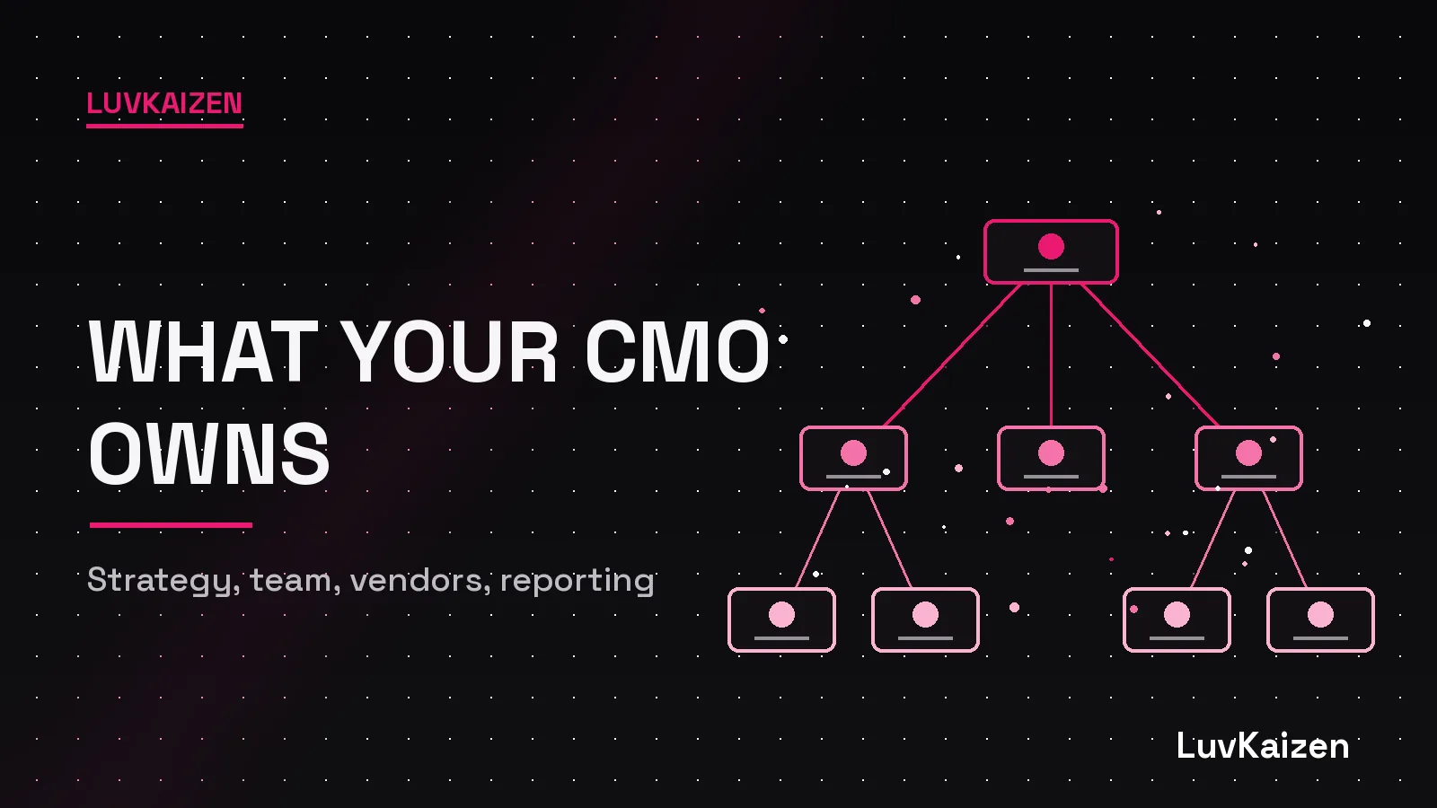 What your fractional CMO owns