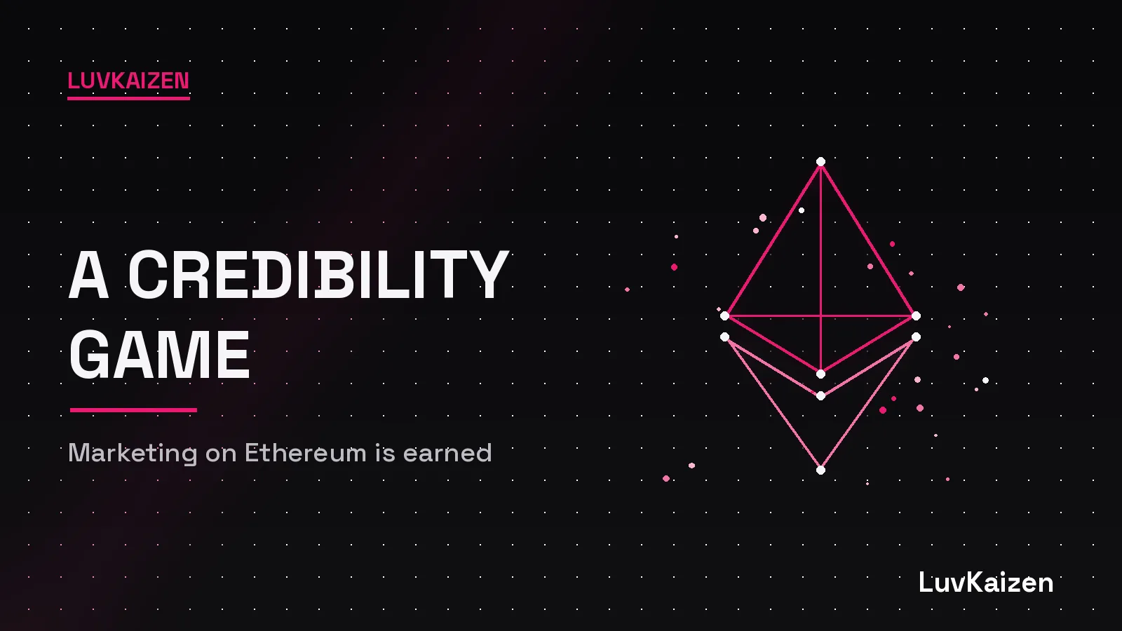 Marketing on Ethereum is a credibility game
