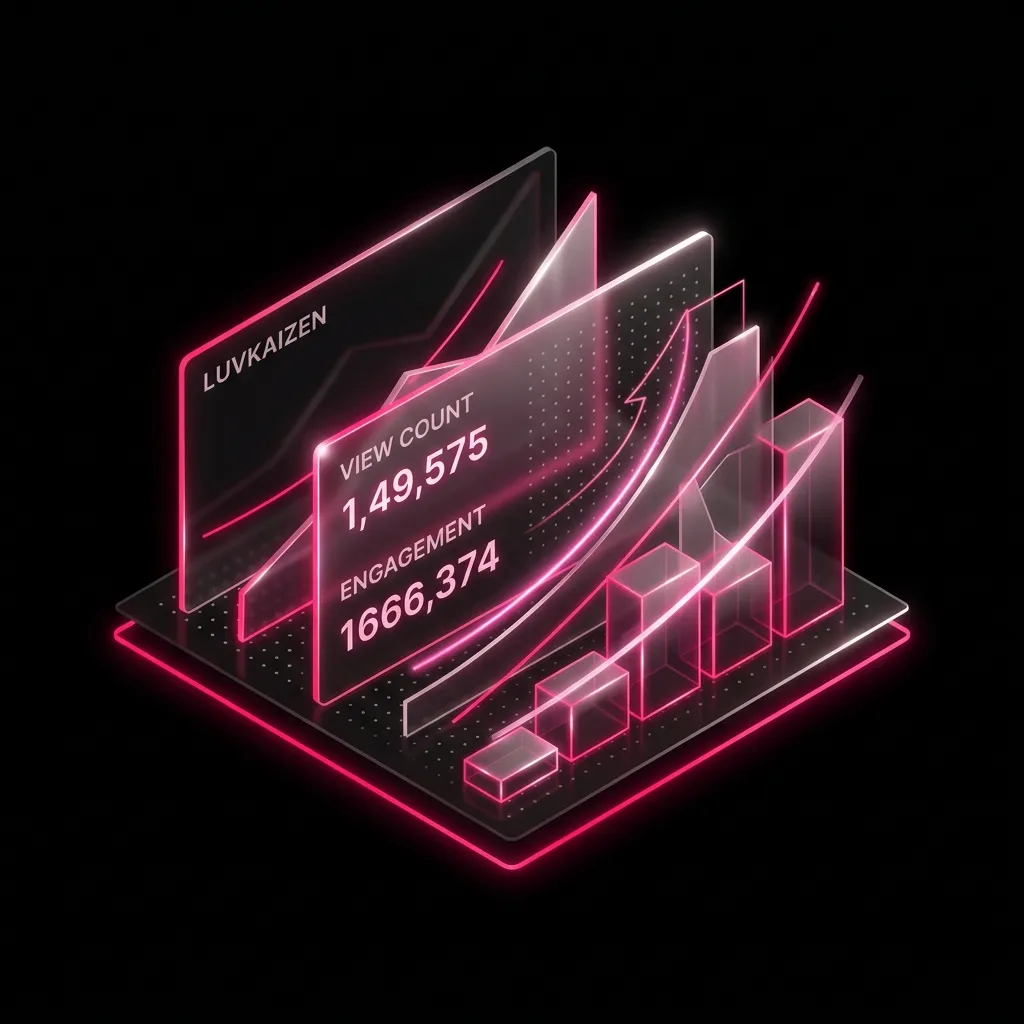 Crypto TikTok campaign outcomes including content volume, distribution metrics, and conversions