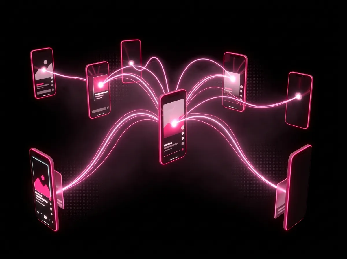 Crypto TikTok content performance process from hook to conversion funnel