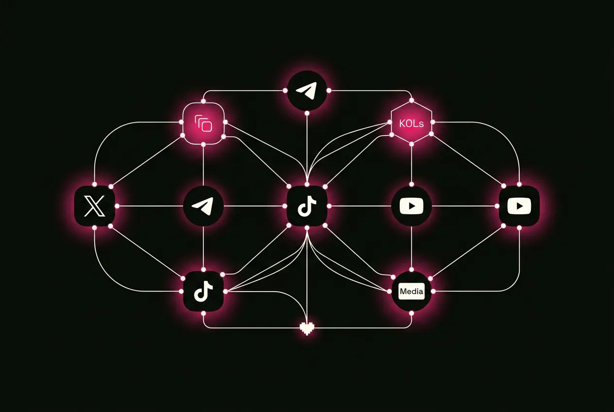What is crypto marketing: channel map, LuvKaizen
