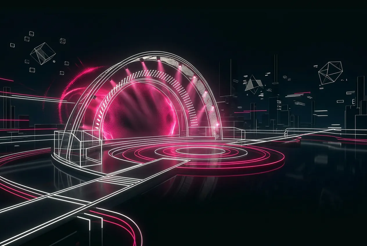 Metaverse brand activation scene: LuvKaizen