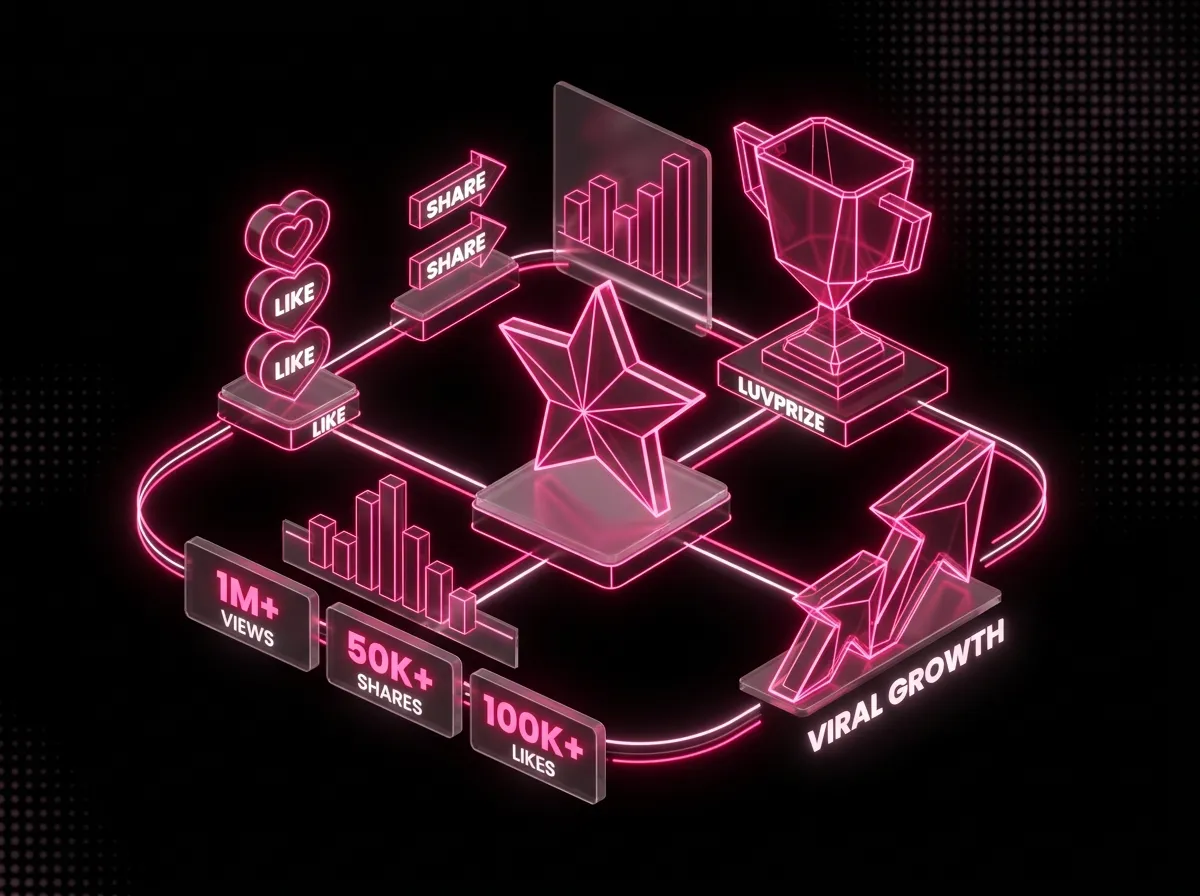 LuvKaizen short-form video team producing crypto TikTok content