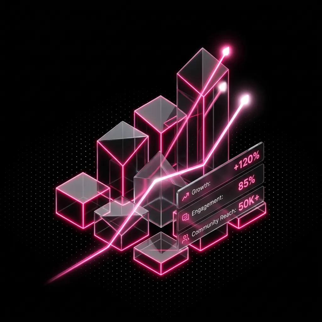 Five crypto KOC marketing service categories including community activation and nano-creator programs