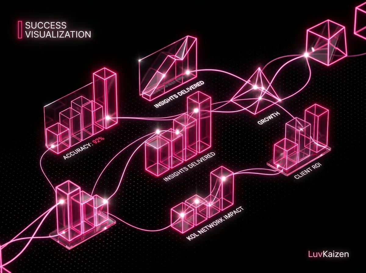 LuvKaizen team consulting prediction market platform founders on KOL growth strategy
