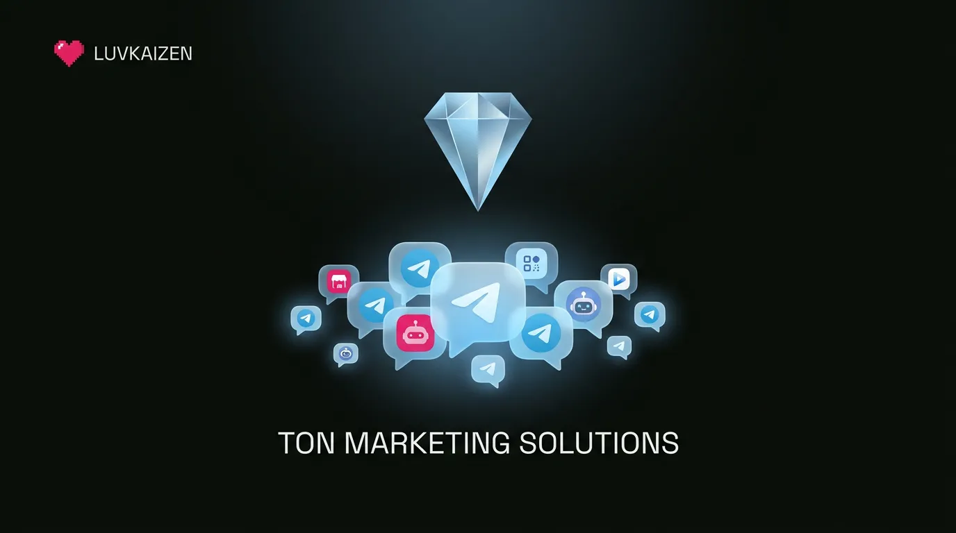 LuvKaizen ton marketing agency hero section image