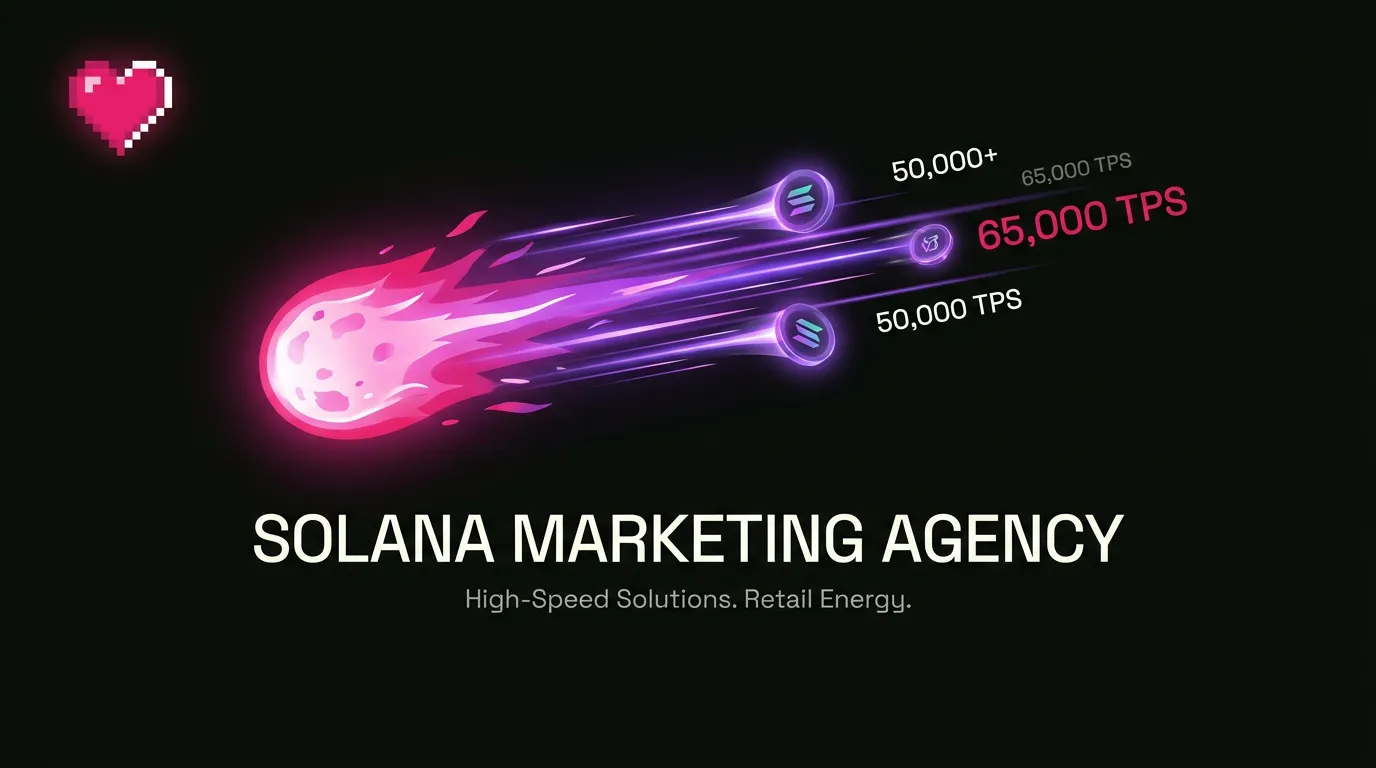 LuvKaizen solana marketing agency hero section image