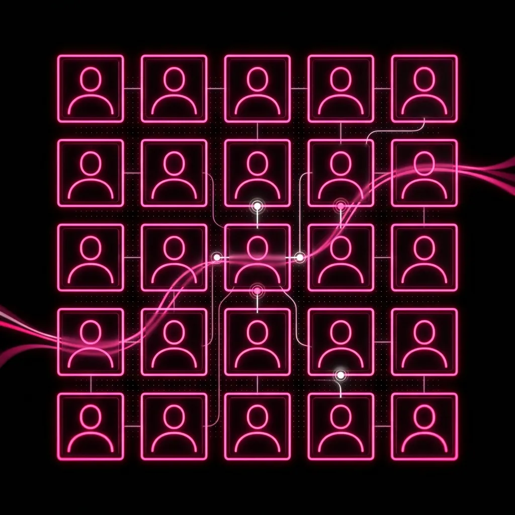 Managed UGC creator service components including sourcing, briefing, rights, and QA
