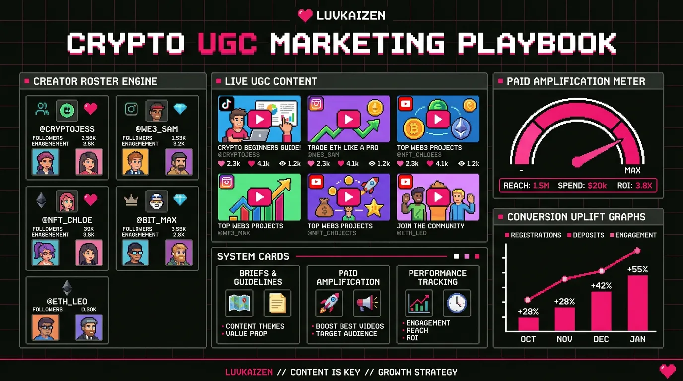 Crypto UGC Marketing Playbook: Why User-Generated Content Is Eating Paid Ads