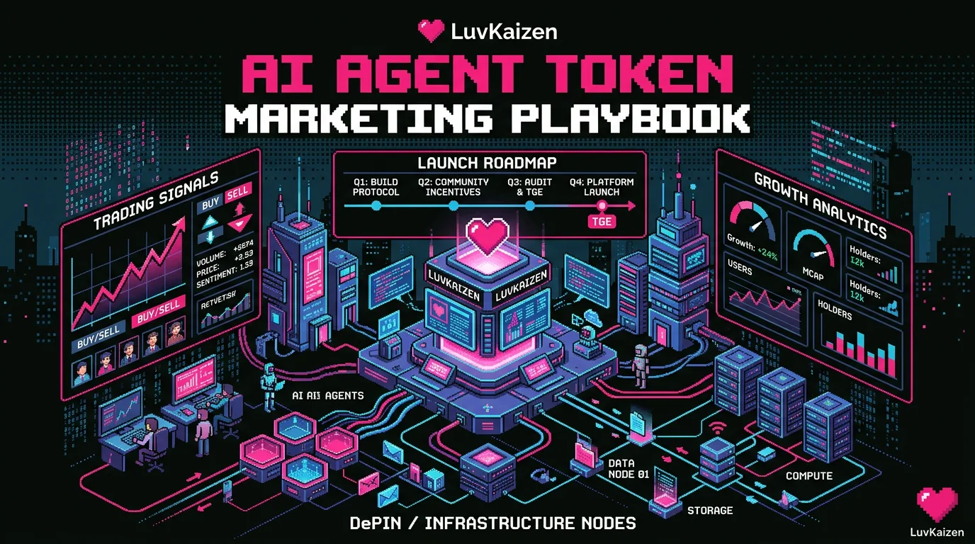 AI Agent Token Marketing: The Go-to-Market Playbook for Virtuals, FET & DePIN Narratives