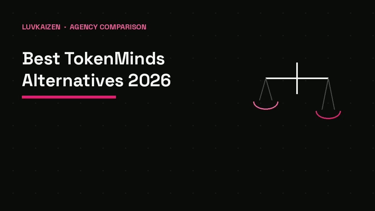 Alternatives to TokenMinds — LuvKaizen crypto marketing