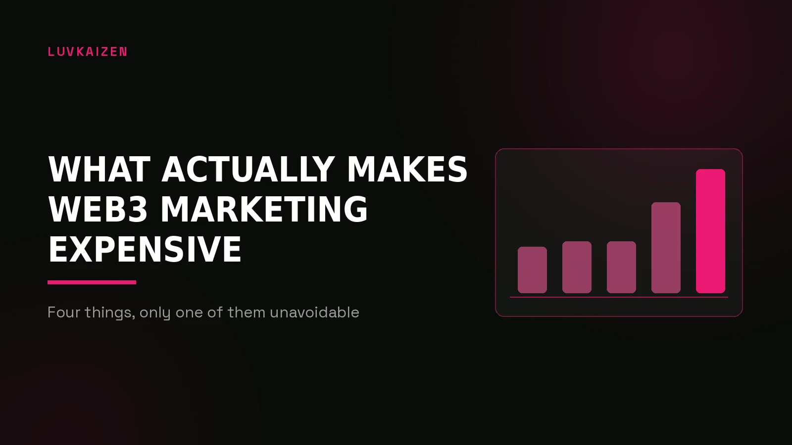 affordable web3 marketing agency: why-us stat panel illustration