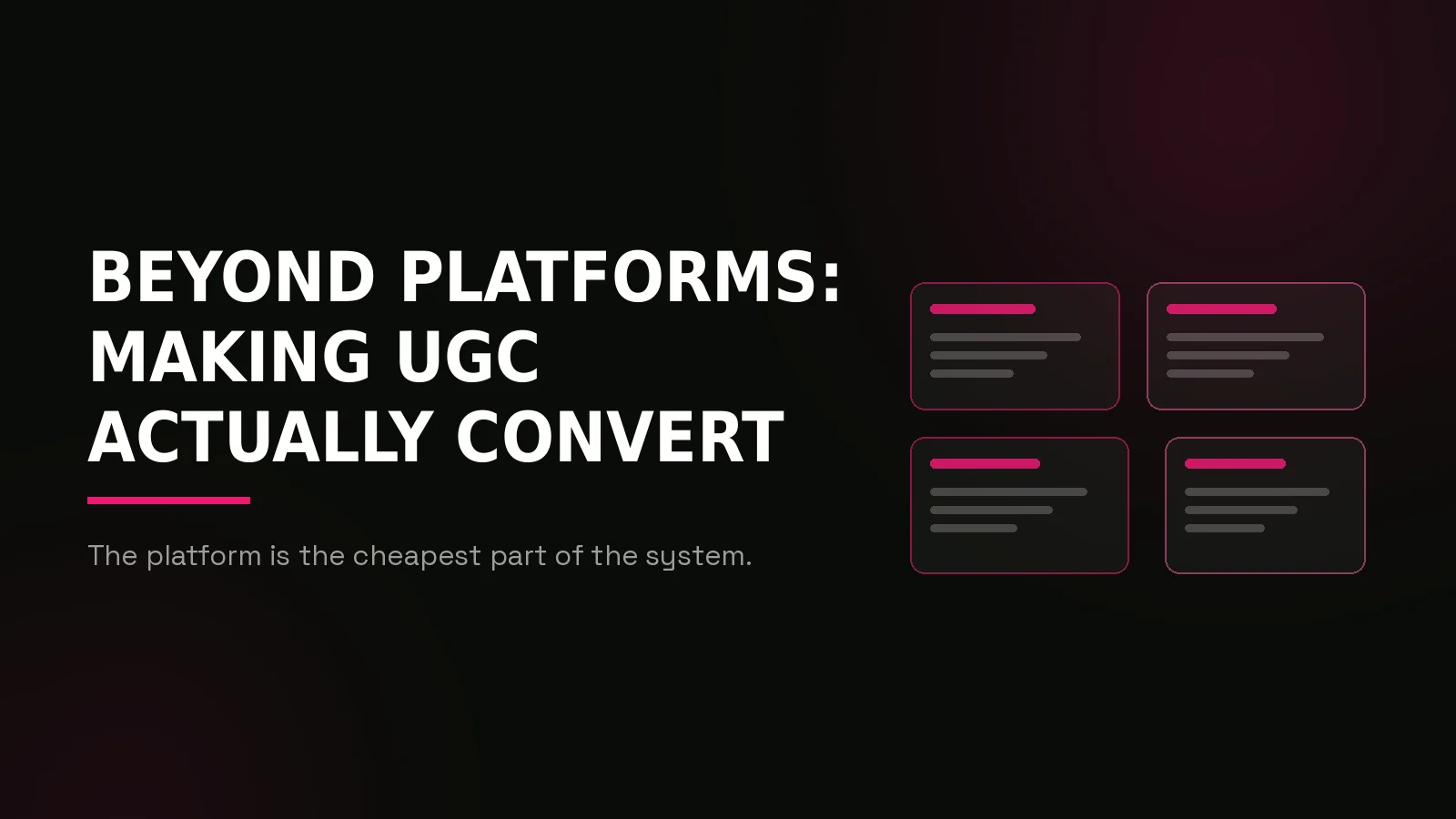 best ugc platforms 2026: recap composition illustration