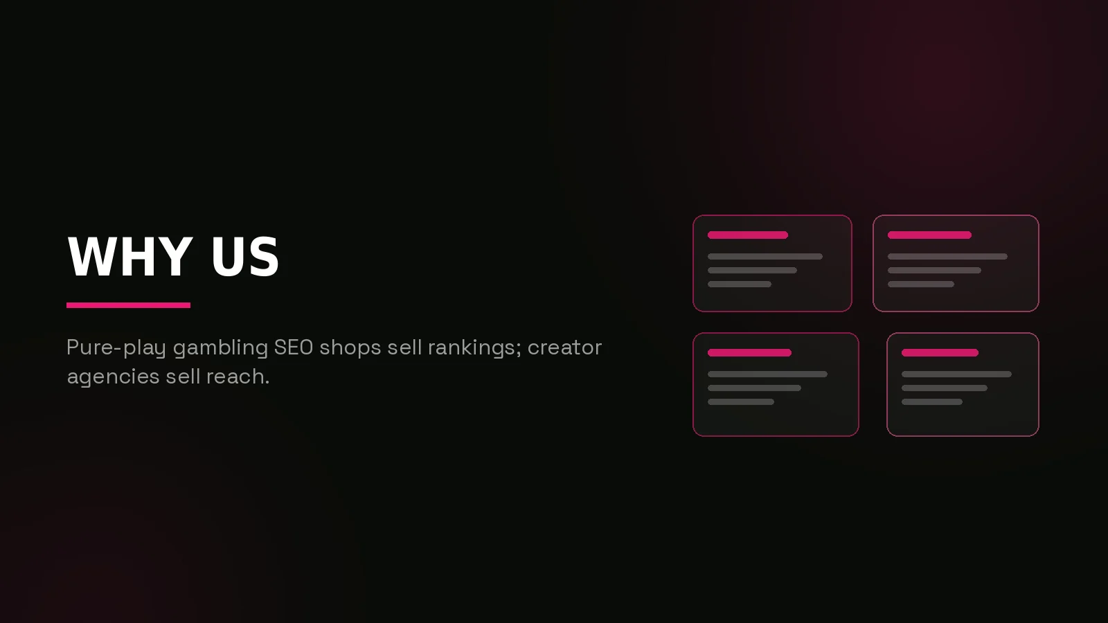 sportsbook seo agency: recap composition illustration