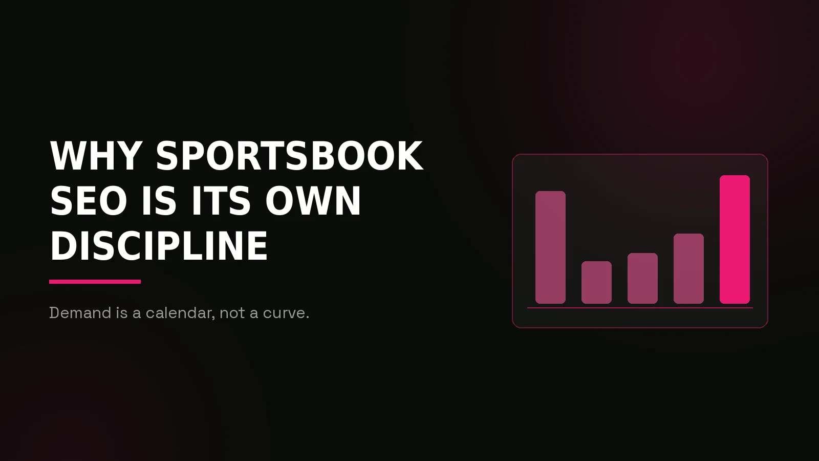 sportsbook seo agency: why-us stat panel illustration