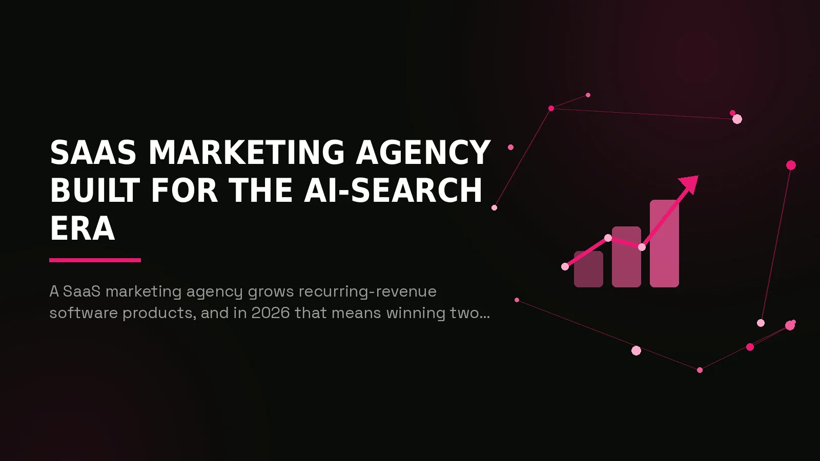 saas marketing agency: hero illustration