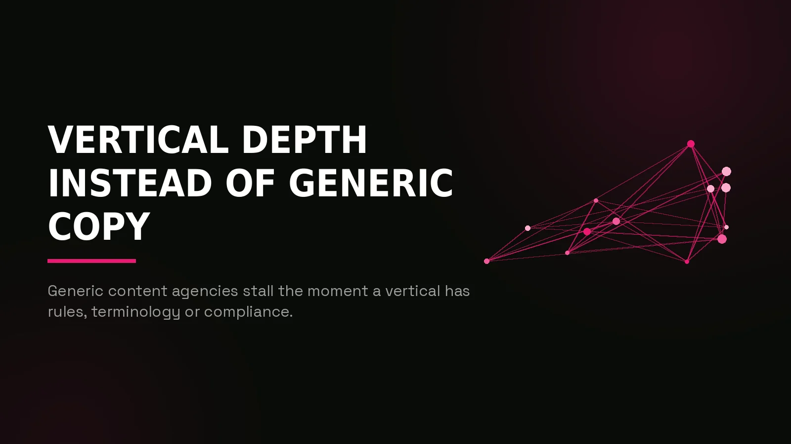 content creation agency: network reach illustration