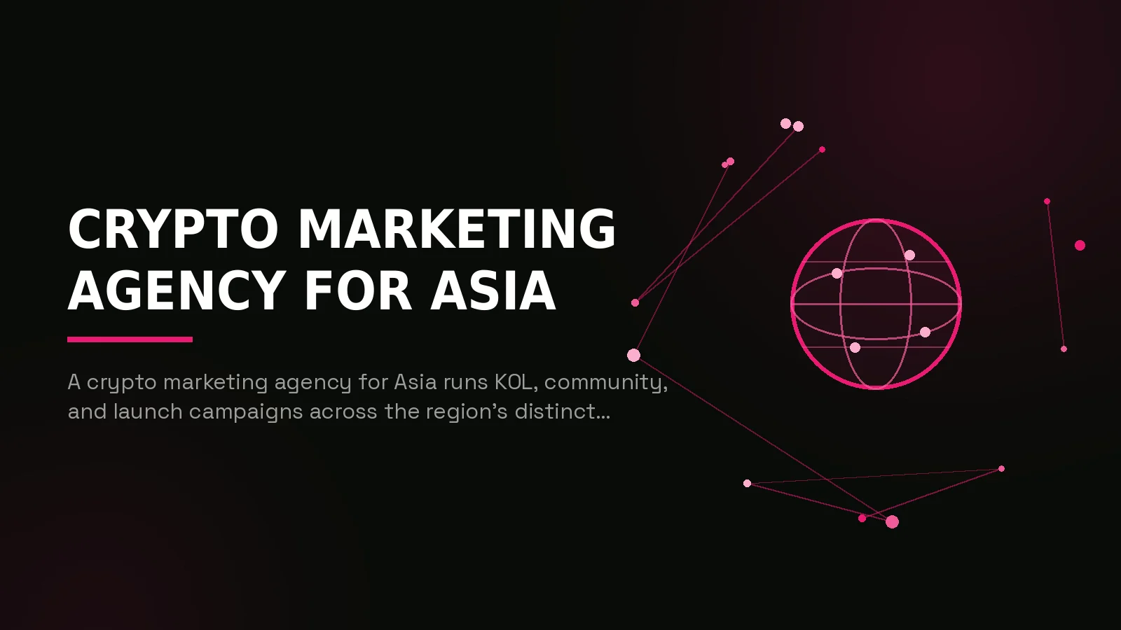 crypto marketing agency asia: hero illustration