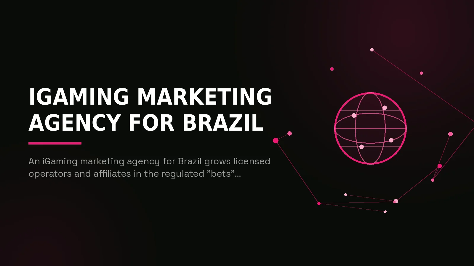 igaming marketing agency brazil: hero illustration
