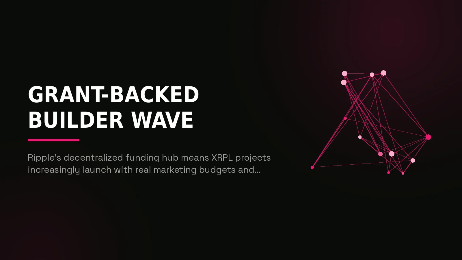 xrpl marketing agency: network reach illustration