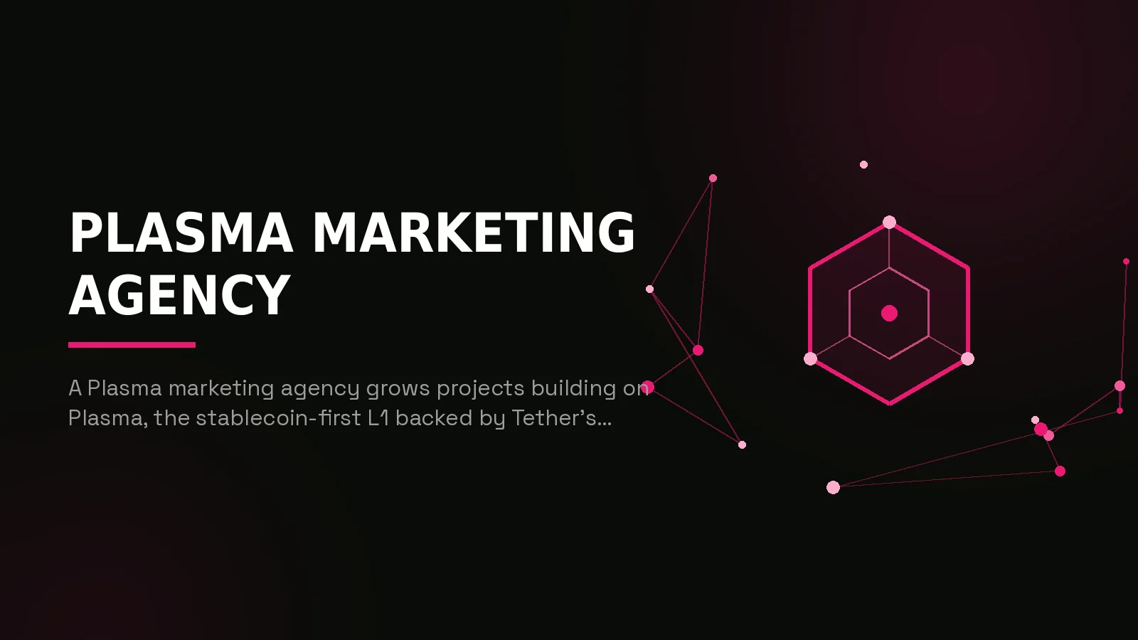 plasma marketing agency: hero illustration