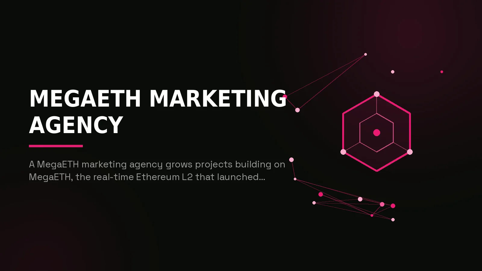 megaeth marketing agency: hero illustration