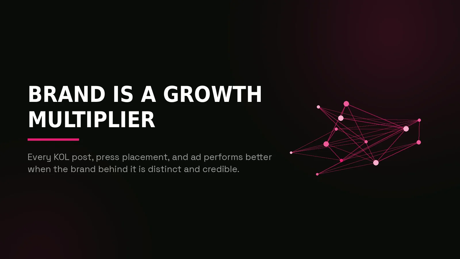 crypto branding agency: network reach illustration