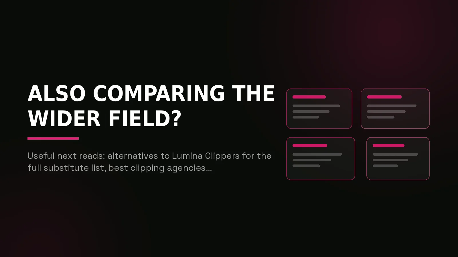 luvkaizen vs lumina clippers: recap composition illustration