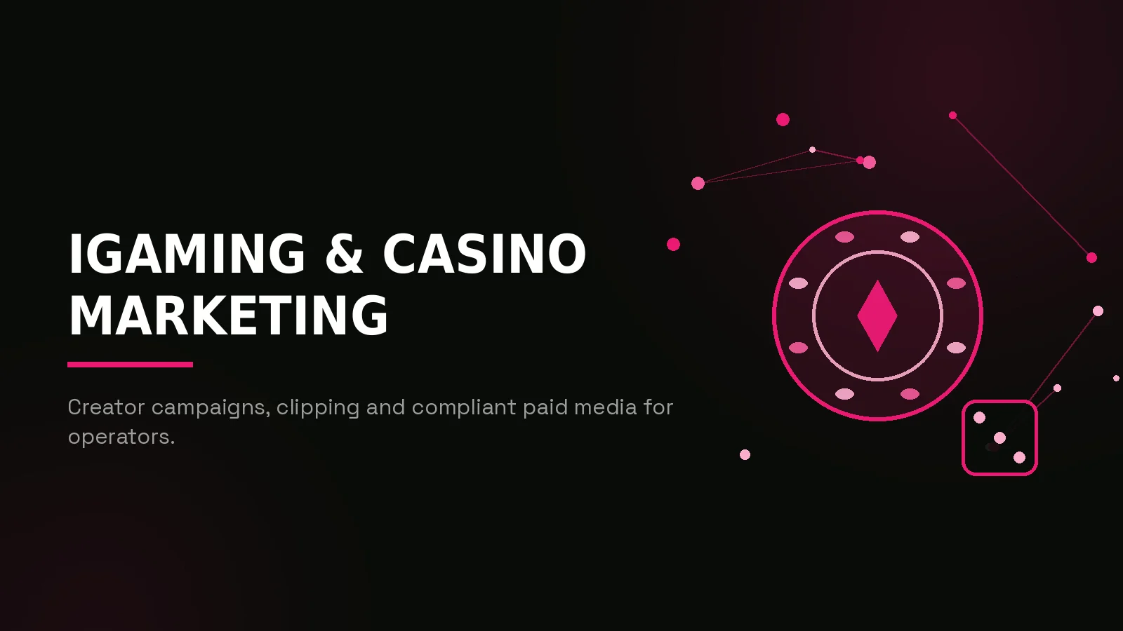 igaming & casino marketing: hero illustration