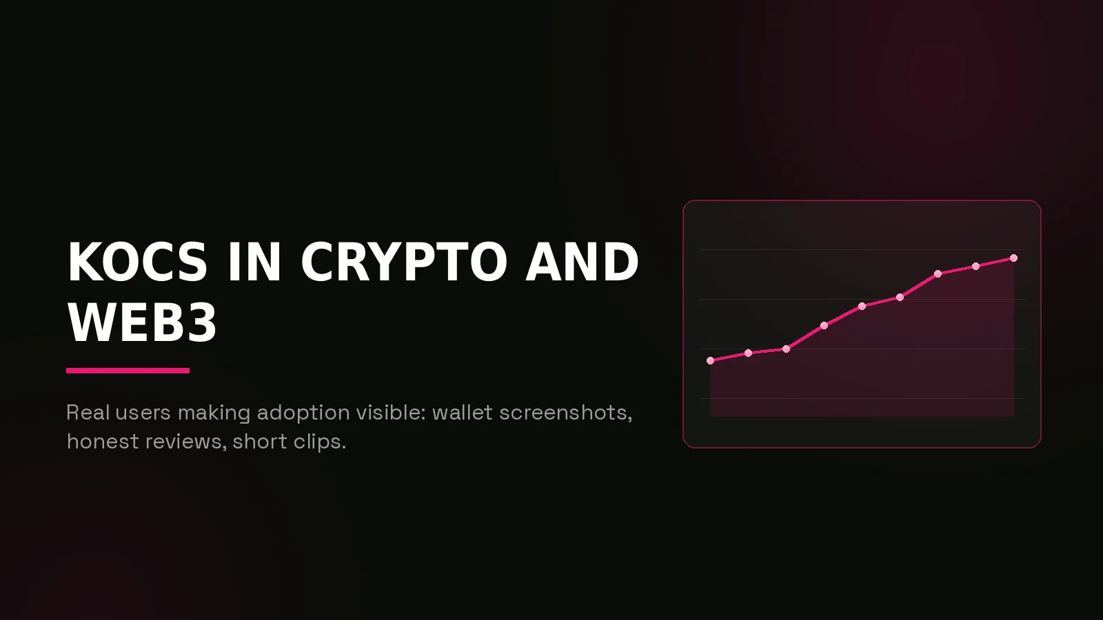 what is a koc: results dashboard illustration