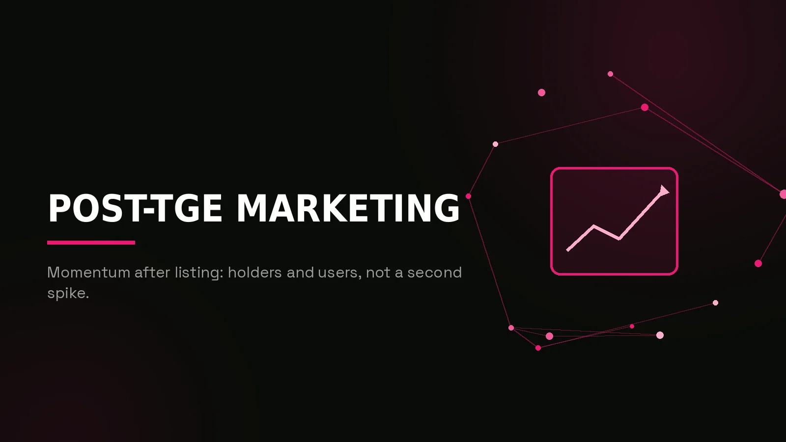 post tge marketing: hero illustration