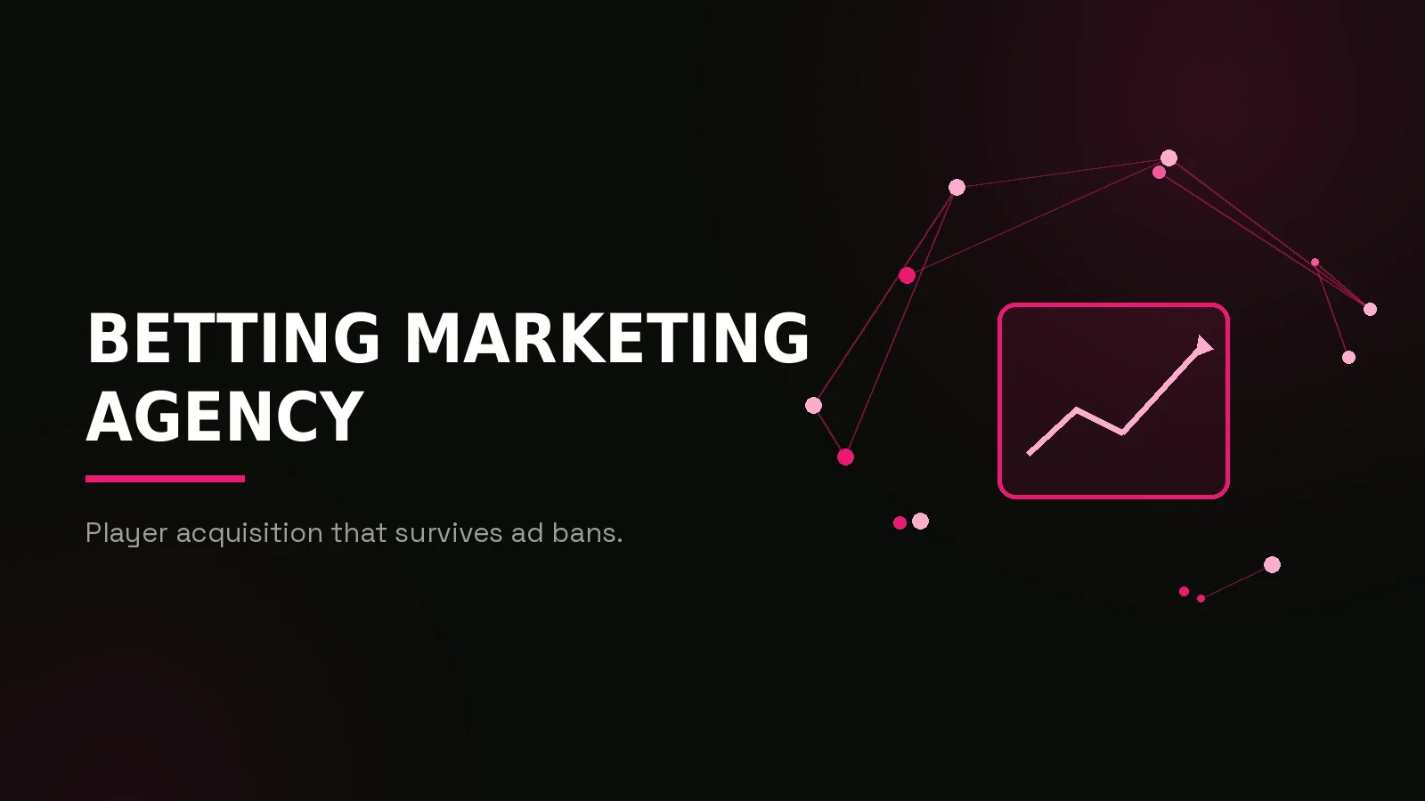 betting marketing agency: hero illustration
