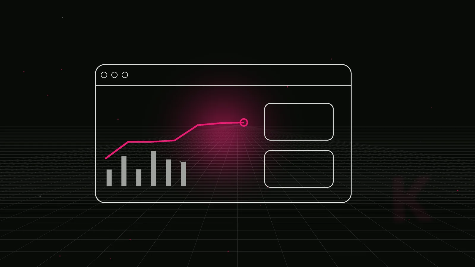 crypto marketing agency in london: results dashboard illustration