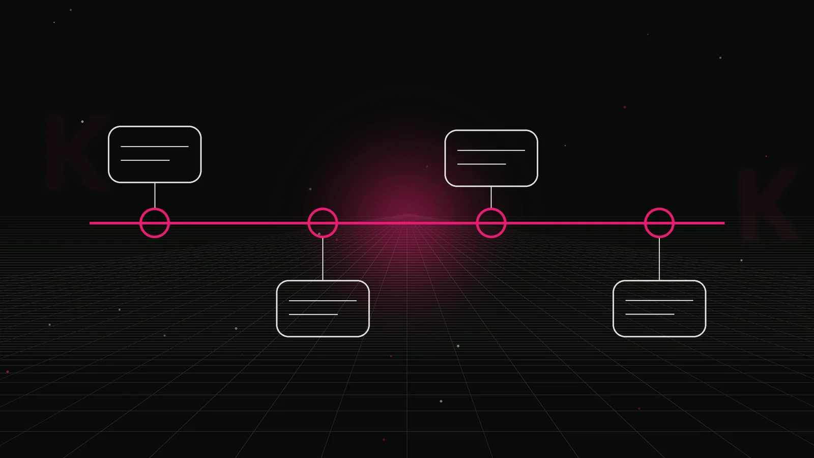 crypto marketing agency in new york: process timeline illustration