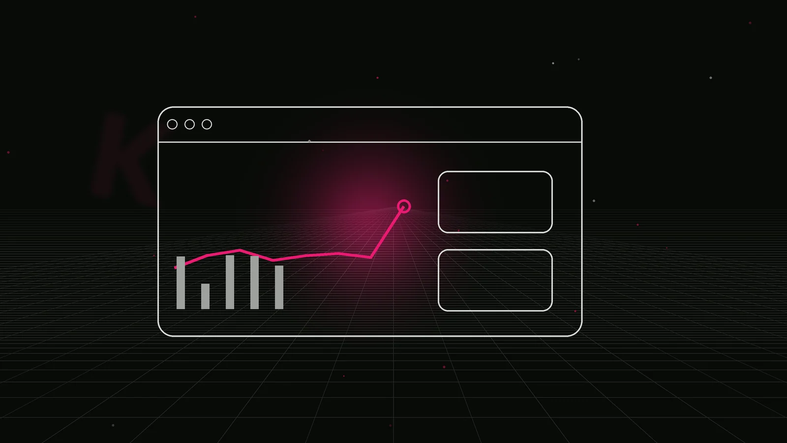 crypto marketing agency in new york: results dashboard illustration
